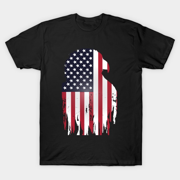 American Eagle T-Shirt by Bigstrib